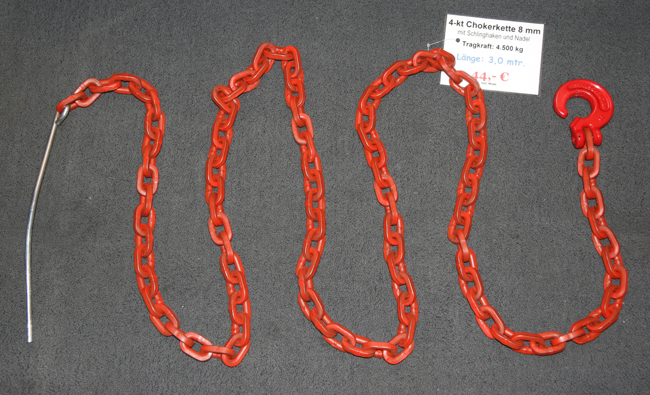 Seilrolle Einhängeöse beidseitig G10 für 7mm Forstkette Seilwinde bis 14mm Seil 