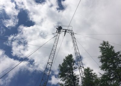 Materialseilbahn