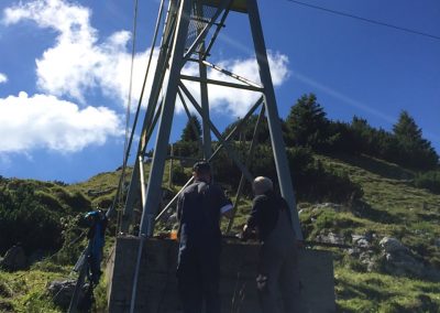 Materialseilbahn